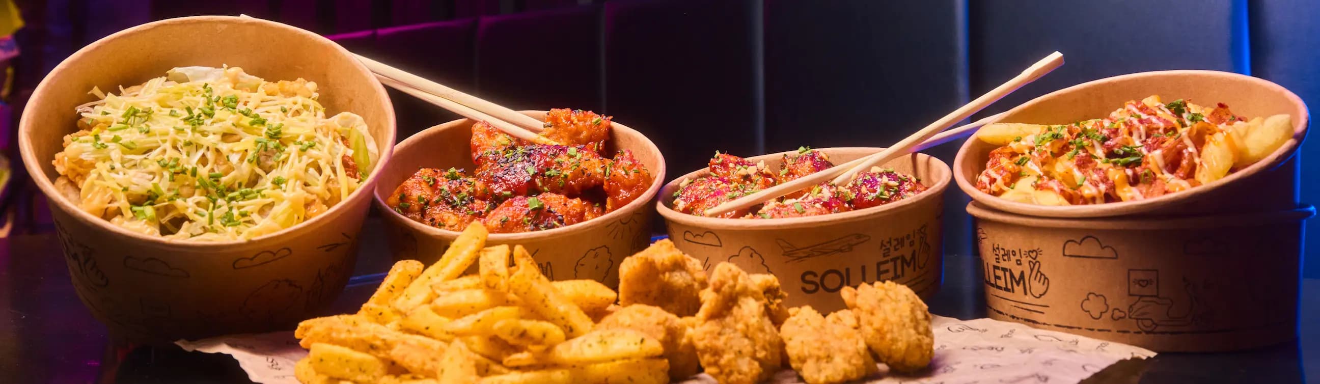Koreański street food w Solleim