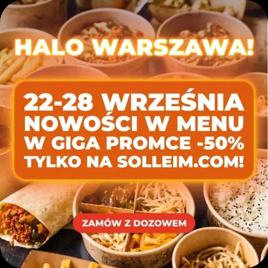 WARSZAWA DOLNA GIGA PROMKA -50% 22-28 WRZEŚNIA