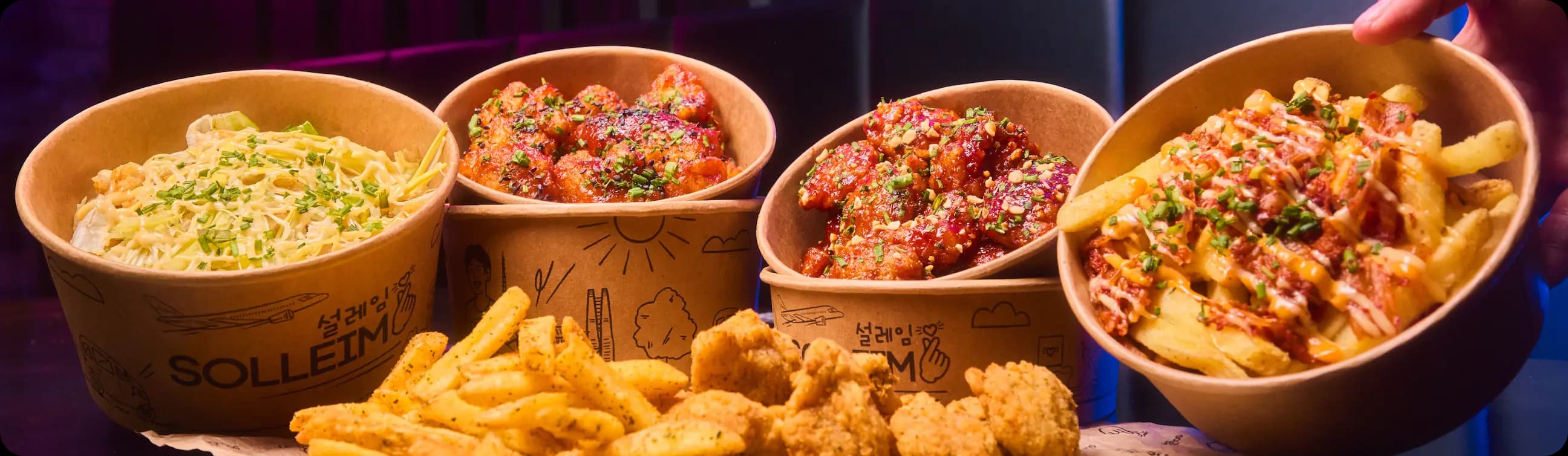 Koreański street food w Solleim